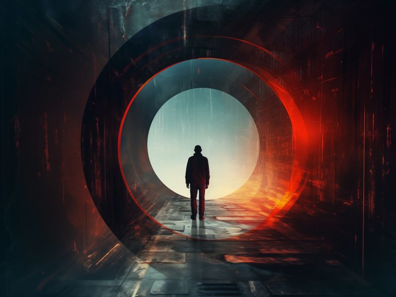 Plakat 40x30cm Portal do Świata zdjęcie 1