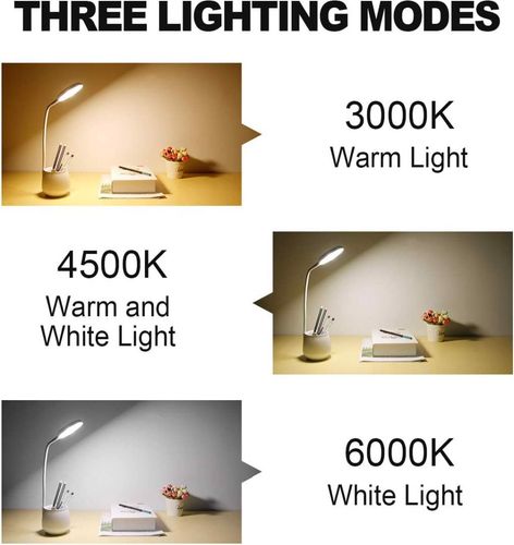 Lampy Led Z Pojemnikiem Biurkowa 4W Dotykowa Usb na Arena.pl