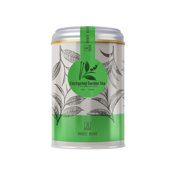 Mary Rose - Herbata Enchanted Garden w puszce - 50 g zdjęcie 1