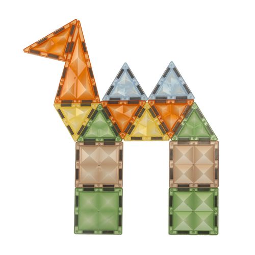 Klocki Świecące Magnetyczne Konstrukcyjne Tor Kulkowy Kulodrom Panele 90el. na Arena.pl