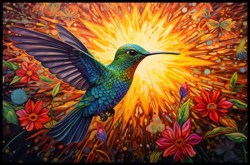 Plakat 91,5x60cm Koliber Barw na Arena.pl