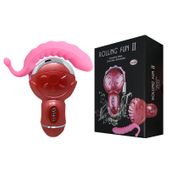 Innowacyjny Wielofunkcyjny Wibrator - Symulator Seksu Oralnego Rolling Fun Ii