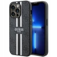 2 x ETUI GUESS 4G PRINTED STRIPES MAGSAFE DO IPHONE 14 PRO CZARNE