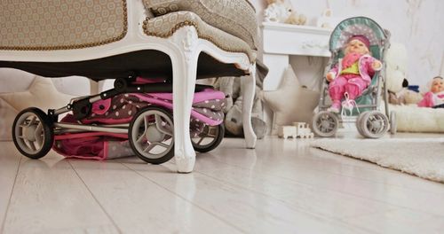 WÓZEK DLA LALEK głeboki spacerowy gondola 3w1 + ŁÓŻECZKO DLA LALKI ZESTAW na Arena.pl