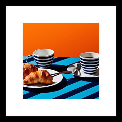 Plakat 20x20cm Croissanty na Arena.pl