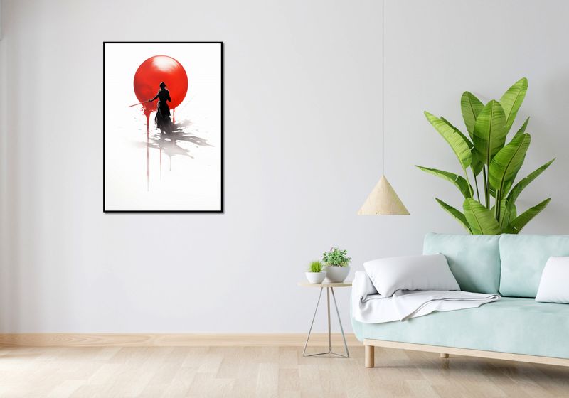 Plakat 70x100cm Samotny Samuraj zdjęcie 4