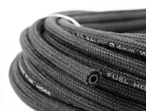 Wąż paliwowy gumowy w oplocie bawełnianym DN5,0 - 10bar - DIN73379 na Arena.pl