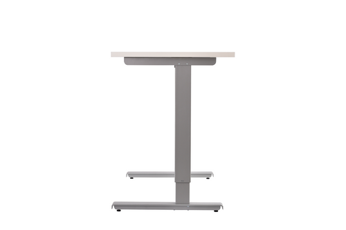 Solidne biurko regulowane 120x60 cm srebrne na Arena.pl