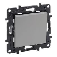 2 x 2 x ŁĄCZNIK KRZYŻOWY POJ. LEGRAND NILOE STEP ALUMINIUM