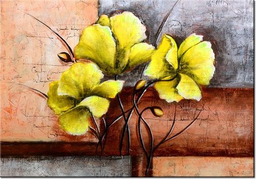 100 70CM OBRAZ PŁÓTNO WYRAZISTE MAKI PŁÓTNO RAMA na Arena.pl