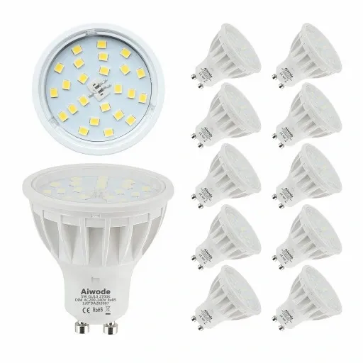 Aiwode żarówka LED GU10 50W 10szt zdjęcie 1