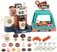 ZABAWKOWY EKSPRES DO KAWY NA WODĘ DLA DZIECI CUKIERNIA KAWIARNIA DŹWIĘK