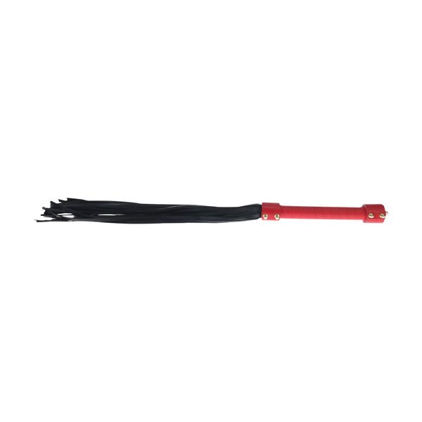 Milan Collection - Flogger - Black/Red zdjęcie 3