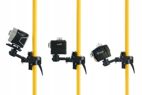 TYCZKA ROZPOROWA 420 CM + NOGI STATYW DO LASERA + ADAPTER DO SKOSÓW DEKO na Arena.pl