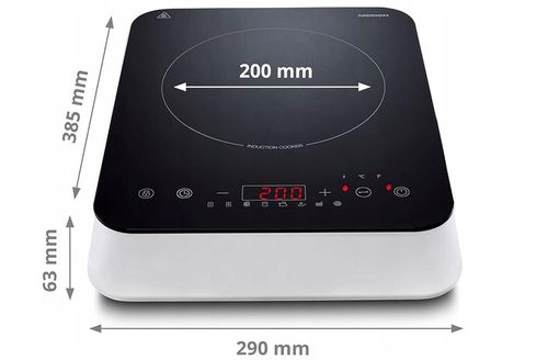 PRZENOŚNA KUCHENKA INDUKCYJNA MD18490 2000W TIMER 8 PROGRAMÓW na Arena.pl