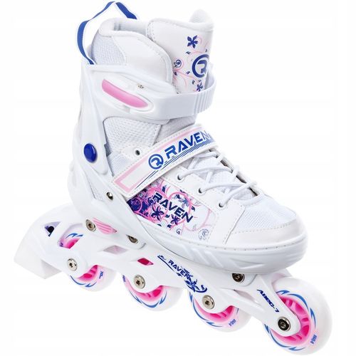 Rolki Regulowane RAVEN Meia 31-35 Kółko LED na Arena.pl