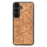 Drewniane Etui Bewood do Samsung Galaxy S25 Plus LIŚCIE JABŁOŃ