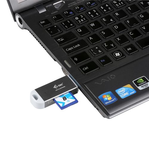i-tec USB 3.0 Dual Card Reader SD & micro SD card external card reader na Arena.pl