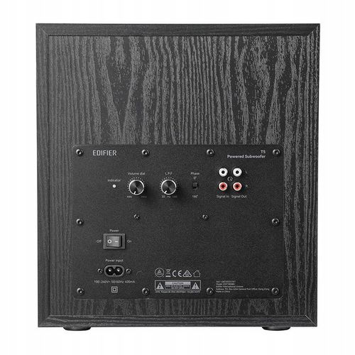 Edifier T5 Subwoofer Aktywny 70W 8" DSP MDF Głębokie Basy Filtr 38Hz na Arena.pl