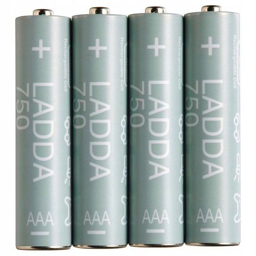 Akumulatorki IKEA LADDA 750mAh AAA 4 sztuki na Arena.pl