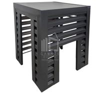 Osłona klimatyzatora pompy ciepła 100x60x120 cm niepełna zabudowa ID909