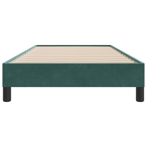 Łóżko typu Box Spring bez materaca Ciemnozielone 90x210 cm na Arena.pl