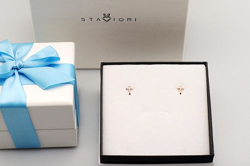 Srebrne kolczyki Staviori na Arena.pl