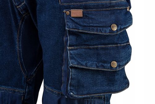 SPODNIE ROBOCZE DENIM BAWEŁNA/ELASTAN WZMACNIANE ROZMIAR L NEO TOOLS 81-228 na Arena.pl