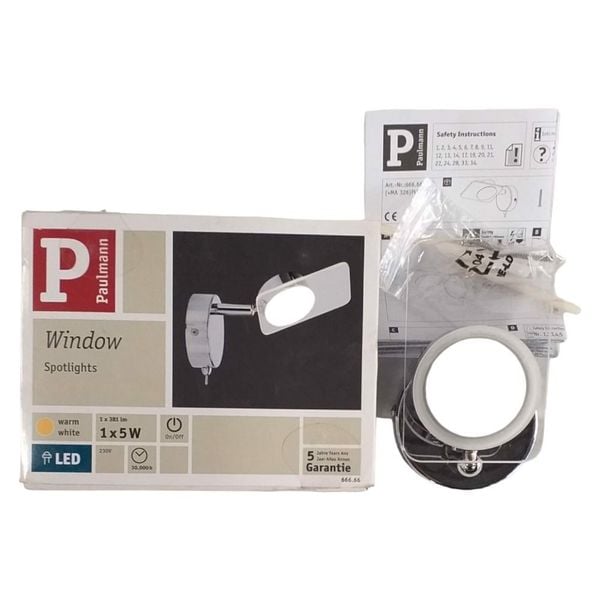 reflektor punktowy led paulmann window 1x5w zdjęcie 2