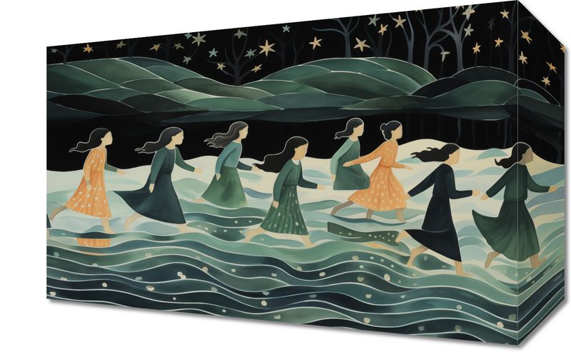 Obraz 30x20cm Nocna Procesja zdjęcie 1