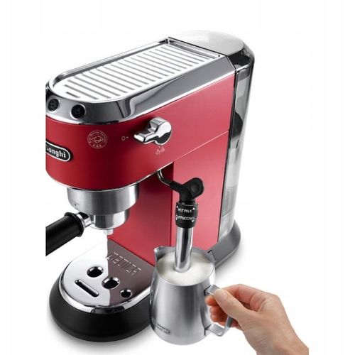 Ekspres ciśnieniowo-przelewowy De'Longhi EC685R 1350 W czerwony na Arena.pl