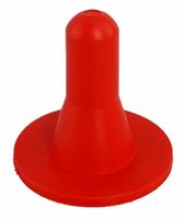 Smoczek gumowy, czerwony do butelki dla jagniąt, 500 ml