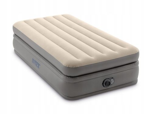 MATERAC DMUCHANY WELUROWY ŁÓŻKO INTEX Z POMPKĄ na Arena.pl