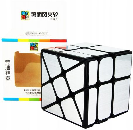 ORYGINALNA KOSTKA RUBIKA Mirror Wind Silver 3x3x3 na Arena.pl