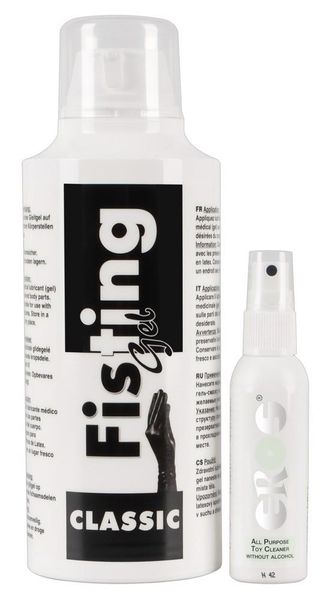 Fisting Gel 500 Ml + Cleaner zdjęcie 2
