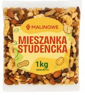 MIESZANKA STUDENCKA 1kg ORZECHOWO BAKALIOWA NATURALNA JAKOŚĆ PREMIUM