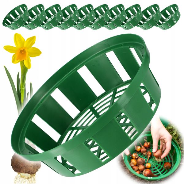 KADAX Koszyk Osłonka Do Sadzenia Cebulek 22cm 10x zdjęcie 1