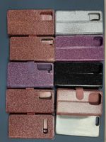 Zestaw 10 Brokatowych Etui na Telefony - Mix Marek oraz Modeli