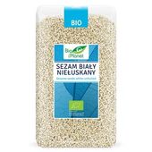 SEZAM BIAŁY NIEŁUSKANY BIO 1 kg BIO PLANET