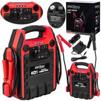 JUMP-STARTER ROZRUCHOWY ROZRUCH 1200/600A 12/24V OŚWIETLENIE KOMPRESOR MINI