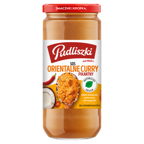 Pudliszki Sos orientalne curry pikantny 480 g na Arena.pl