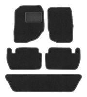 Dywaniki welurowe LUX Dodge Durango II 2002-2010 grafitowe
