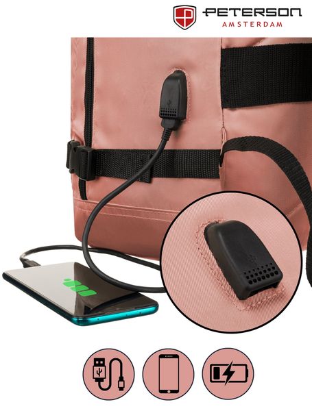 plecak ptn app-6653 pink zdjęcie 11