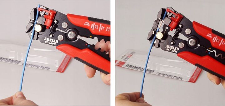 Szczypce do ściągania izolacji i zaciskania 5w1 zdjęcie 10