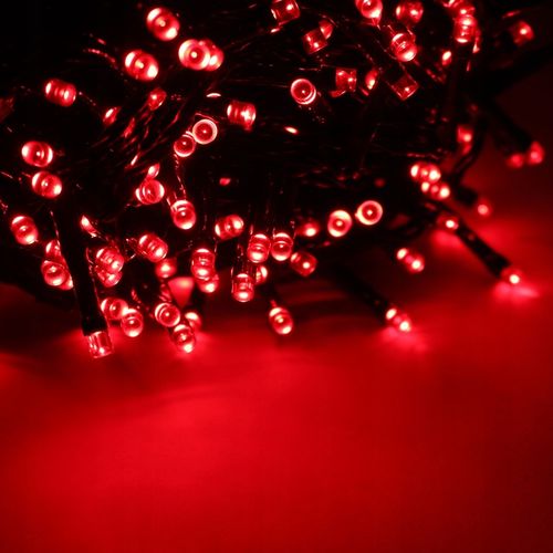 Lampki choinkowe 200 led zewnętrzny kolor czerwony na Arena.pl