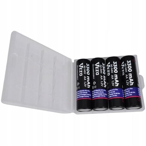 VEZO AKUMULATORKI AA 3300mAh R6 NiMH UNIWERSALNE DO ZABAWEK I PILOTÓW na Arena.pl