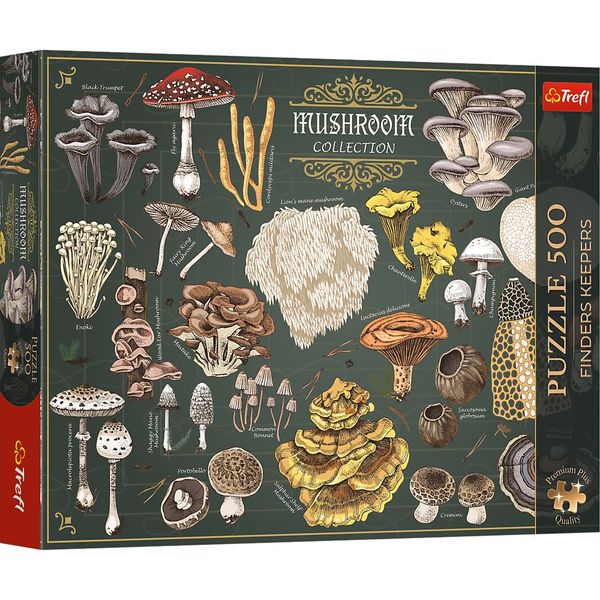 Puzzle 500 Premium Grzyby 37608 zdjęcie 1