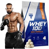 NOWE PYSZNE BIAŁKO WPC Trec Whey 100 700g SERWATKOWE PROTEINY NA MASĘ