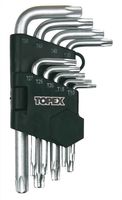KLUCZE TORX 9 SZTUK  T10-T50MM - T 35D960