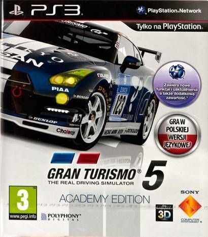 GRAN TURISMO 5 ACADEMY EDITION PL PS3 na Arena.pl